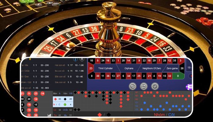 Chơi Roulette theo cơn sóng thủy triều